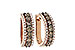 C309-36704: EARR 1.17 BROWN DIAS 1.56 TW