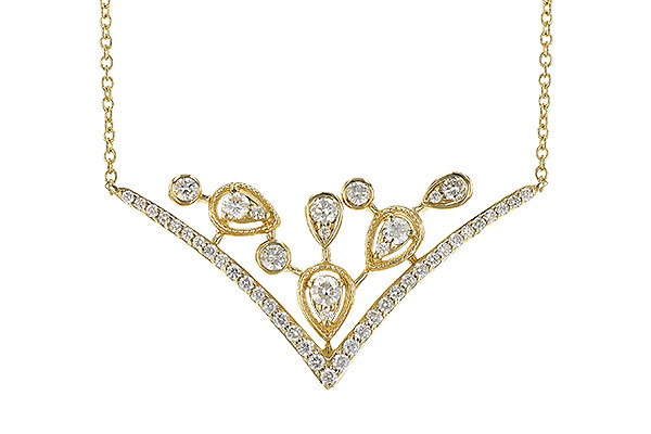 C309-40295: NECKLACE .45 TW