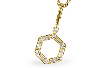 C311-18540: NECKLACE .14 BAG .35 TW