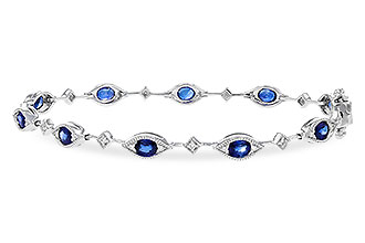 C311-19440: BRACELET 2.31 SAPPHIRE 2.50 TGW (7")