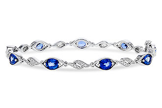 C311-20358: BRACELET 4.02 SAPPHIRE 4.26 TGW (7")