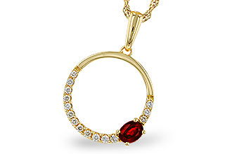 C311-21195: NECKLACE .26 RUBY .41 TGW