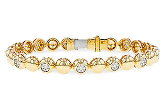C311-23077: BRACELET .64 TW (7")