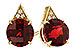 C311-24840: EARR 2.08 TW GARNET 2.10 TGW (6MM RD)