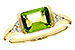 C311-24849: LDS RG 1.52 PERIDOT 1.61 TGW (8X6MM PER)