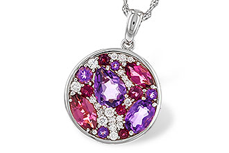 C311-24904: NECK 1.83 TW SEMI-PRECIOUS (P.TOUR, AMY) 2.00 TGW