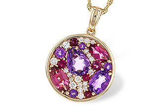 C311-24904: NECK 1.83 TW SEMI-PRECIOUS (P.TOUR, AMY) 2.00 TGW