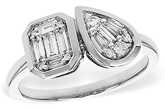 C311-25795: LDS DIA RG .17 TW BAGUETTE .25 TW