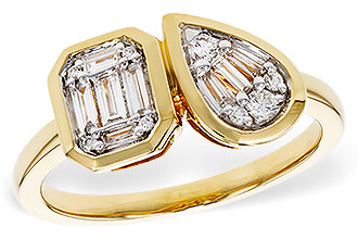 C311-25795: LDS DIA RG .17 TW BAGUETTE .25 TW