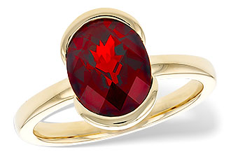 C312-09395: LDS RG 2.95 GARNET (10X8MM)