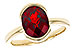 C312-09395: LDS RG 2.95 GARNET (10X8MM)