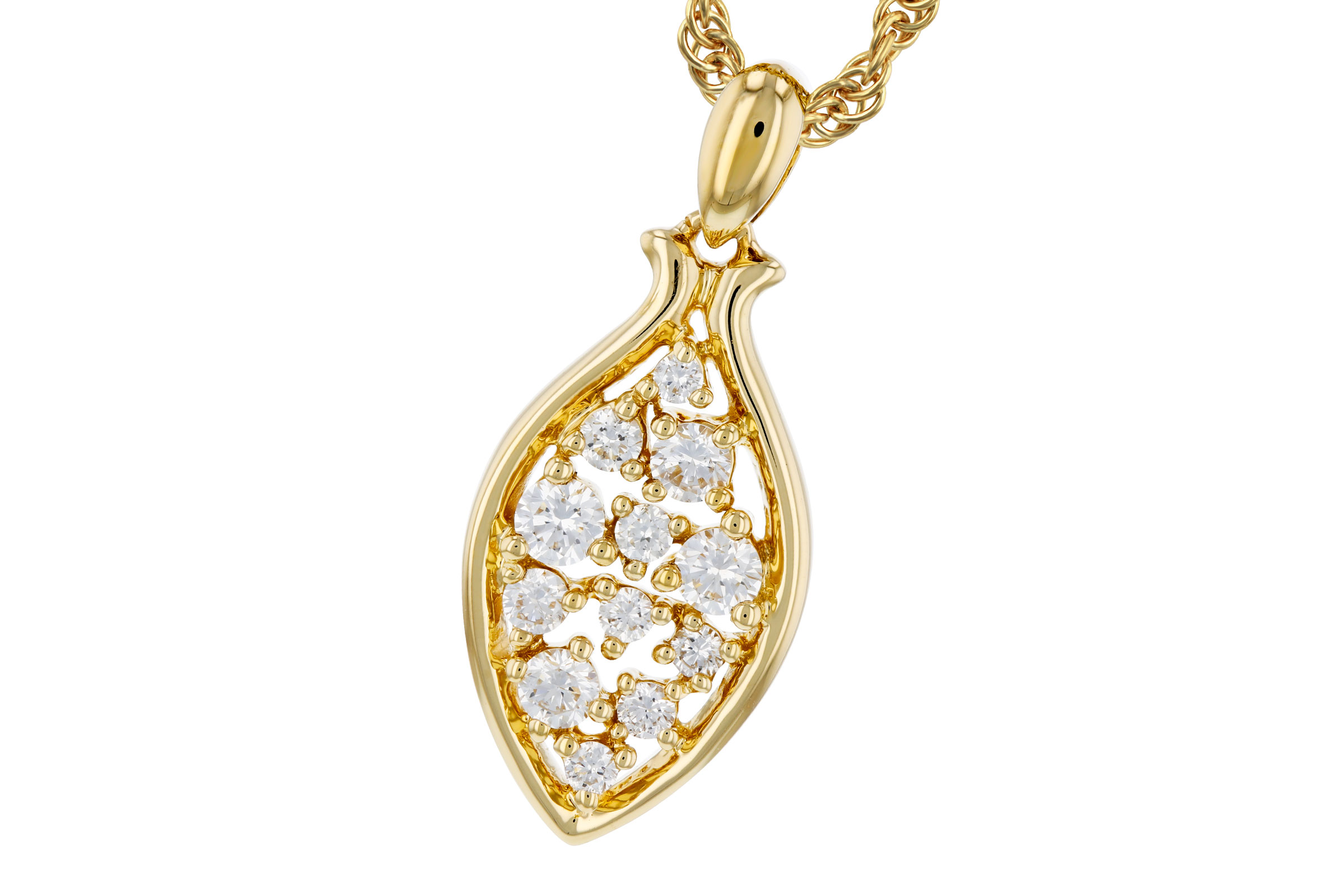 C312-11213: NECKLACE .26 TW
