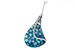 D223-95767: NECK 4.81 BLUE TOPAZ 4.94 TGW