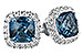 D225-73931: EARR 2.14 LONDON BLUE TOPAZ 2.40 TGW (6MM LBT)