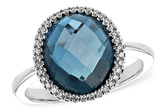 D225-74831: LDS RG 5.31 LONDON BLUE TOPAZ 5.45 TGW