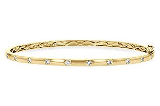 D225-77586: BANGLE BRACELET .40 TW