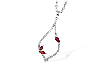 D226-63958: NECK .36 RUBY .56 TGW