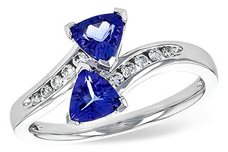 D226-63995: LDS RG .77 TW TANZANITE .90 TGW