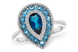 D226-67622: LDS RG 1.52 TW BLUE TOPAZ 1.60 TGW