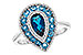 D226-67622: LDS RG 1.52 TW BLUE TOPAZ 1.60 TGW