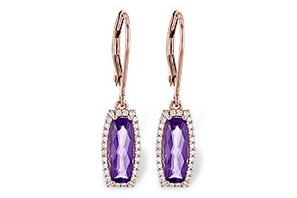 D226-69395: EARR 1.60 AMETHYST 1.78 TGW