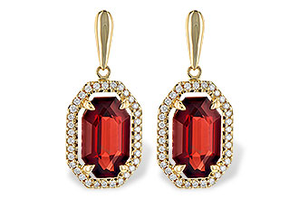 D226-69422: EARR 3.30 TW GARNET 3.49 TGW