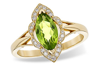 D226-69431: LDS RG .94 PERIDOT 1.05 TGW