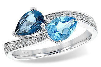 D226-70322: LDS RG 1.52 BLUE TOPAZ 1.66 TGW