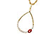 D226-71231: NECK .19 GARNET .28 TGW