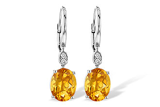D226-72095: EARR 3.20 TW CITRINE 3.25 TGW (9x7MM CIT)