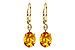 D226-72095: EARR 3.20 TW CITRINE 3.25 TGW (9x7MM CIT)