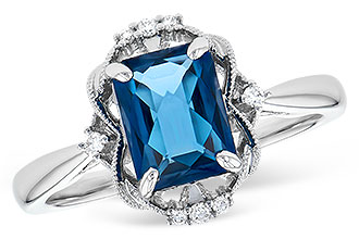 D309-39395: LDS RG 1.70 LONDON BLUE TOPAZ 1.76 TGW