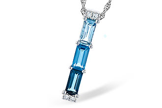 D309-39413: NECK 1.26 BLUE TOPAZ 1.30 TGW