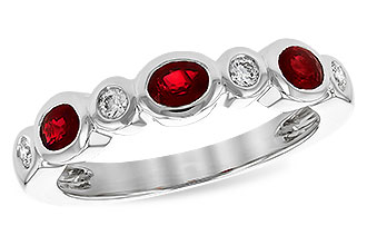 D309-39449: LDS WED RG .55 RUBY .68 TGW