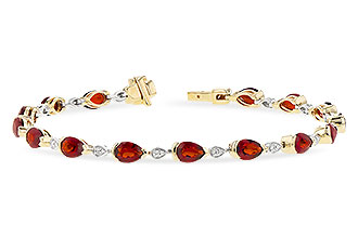 D309-40295: BRACELET 6.44 GARNET 6.60 TGW