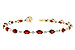 D309-40295: BRACELET 6.44 GARNET 6.60 TGW