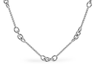 D310-33067: TWIST CHAIN (0.80MM, 14KT, 22IN, LOBSTER CLASP)