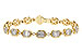 D311-18504: BRACELET 1.02 BAG 1.30 TW