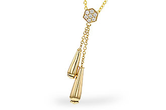 D311-19413: NECKLACE .11 TW