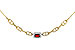 D311-20304: NECK .63 GARNET .75 TGW (6x4MM E.C. GAR / 18")