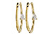 D311-20313: EARRINGS .45 TW PEAR DIAMONDS