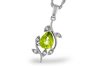 D311-21222: NECKLACE 1.16 PERIDOT 1.21 TGW (8x6MM PER)
