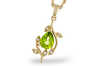 D311-21222: NECKLACE 1.16 PERIDOT 1.21 TGW (8x6MM PER)
