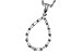 D311-23931: NECKLACE .27 BAG .28 TW
