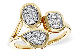 D311-26695: LDS DIA RG .12 TW BAGUETTE .25 TW