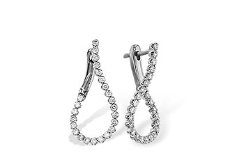 D312-09413: EARRINGS .50 TW