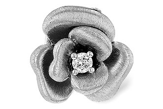 D312-09431: PENDANT .03CT (SMALL FLOWER PENDANT FROM H312-09422)