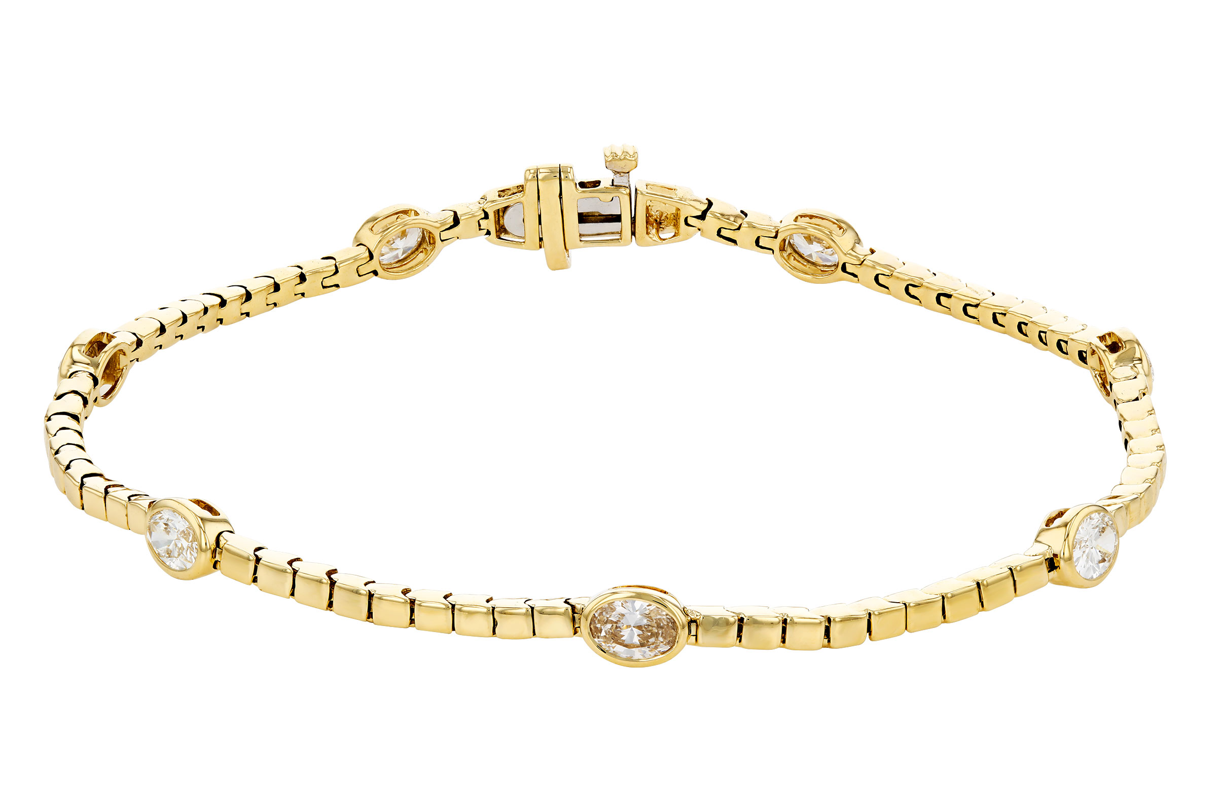 D312-11240: BRACELET 1.30 TW OVAL DIA (7")