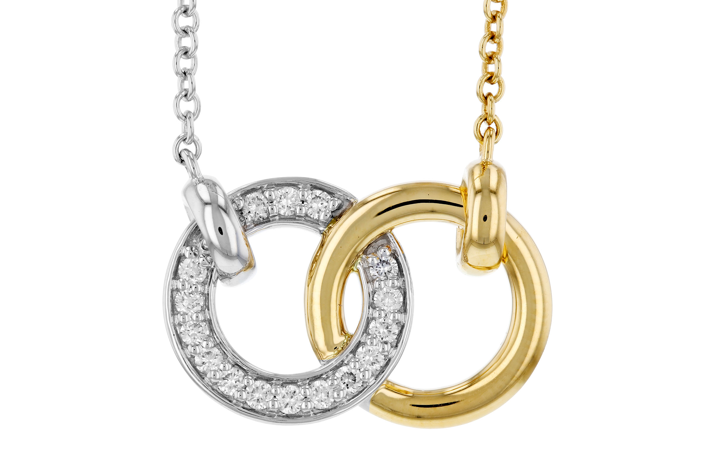 D312-11249: NECKLACE .20 TW (18")