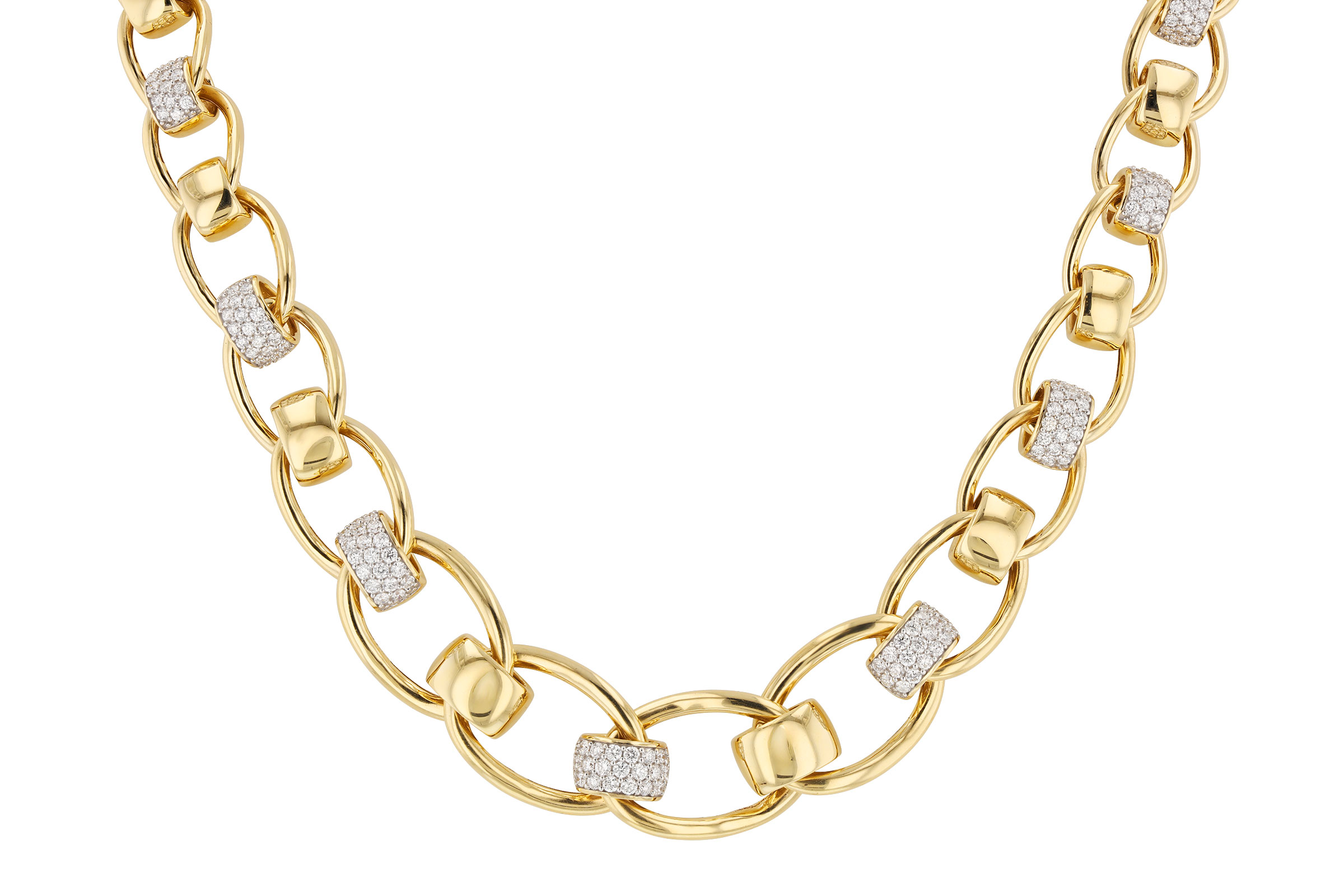 D312-11258: NECKLACE 2.00 TW (17")